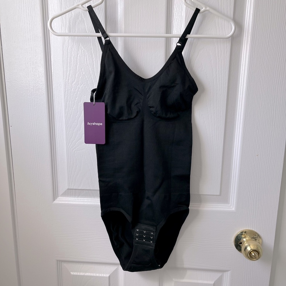 NWT HeyShape Black Bodysuit